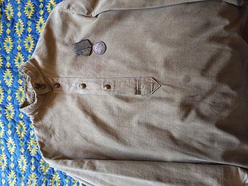 Pocketless Soviet Tunic