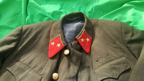 Major General tunic of the 1940 regulations.
