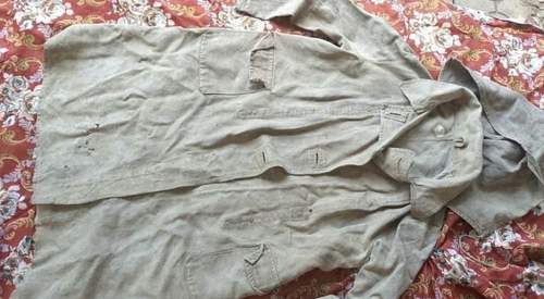 Cape (плащ) with gulag buttons