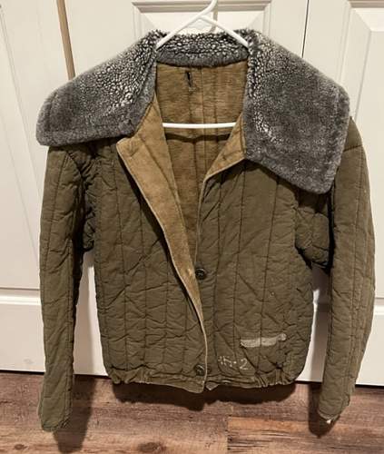 Identifying a telogreika jacket