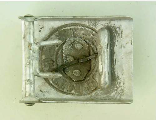 German buckle with attached star