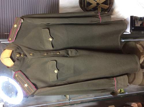 Officer jacket, made in US WWII.