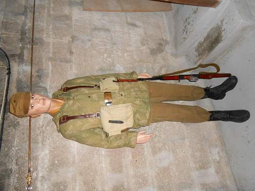 VDV soveit afghan war uniform