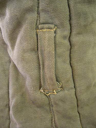 Identifying a telogreika jacket