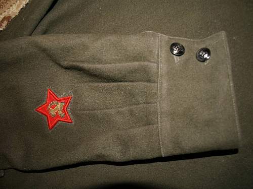 M 35 Politruk of artillery (political service) gimnasterka tunic