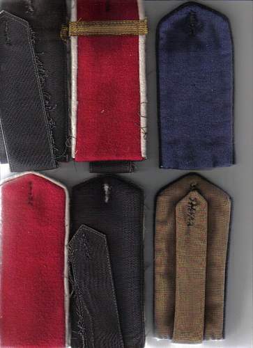 USSR Shoulder boards - WW2 era?