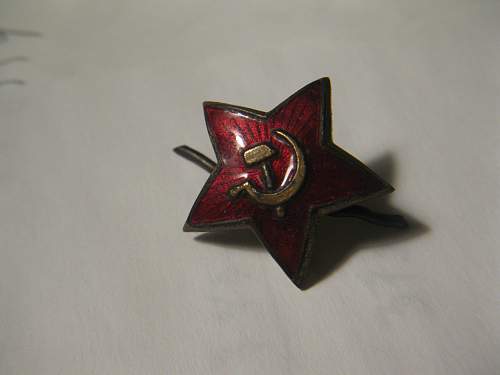 Another USSR cap star