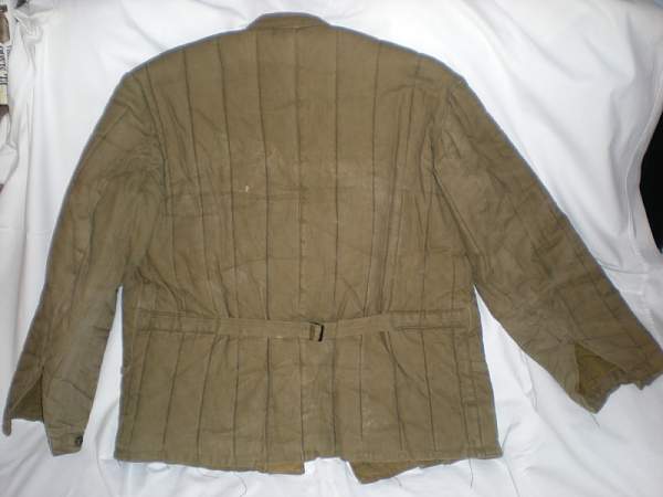 Identifying a telogreika jacket