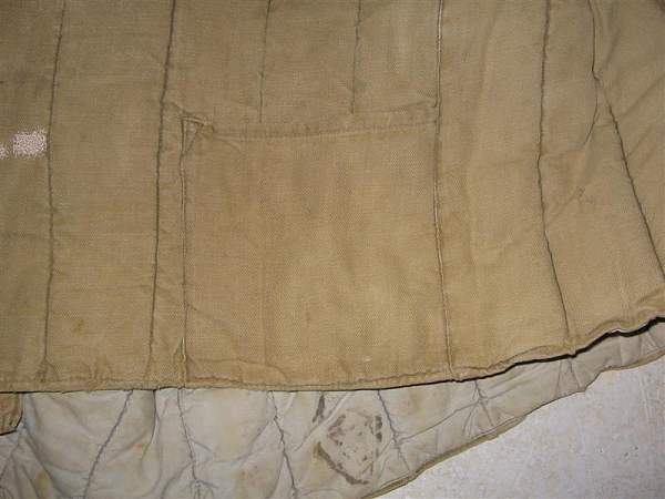 Identifying a telogreika jacket