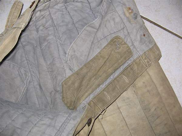 Identifying a telogreika jacket