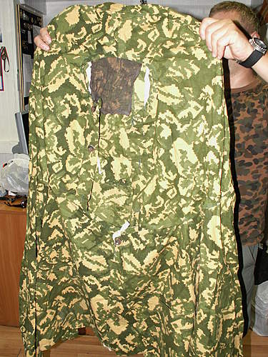 USSR 1950's and 1978 camouflage/sniper suits