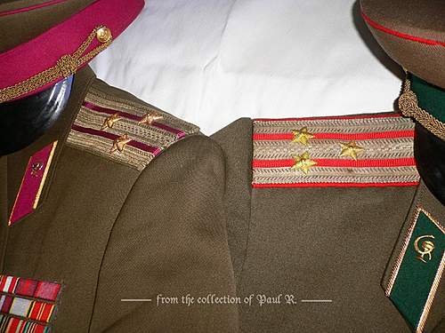 My Collection of Uncommon Cold War Soviet Service Dress uniforms