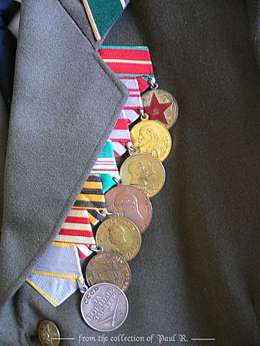 My Collection of Uncommon Cold War Soviet Service Dress uniforms