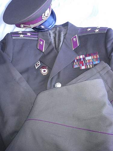 My Collection of Uncommon Cold War Soviet Service Dress uniforms