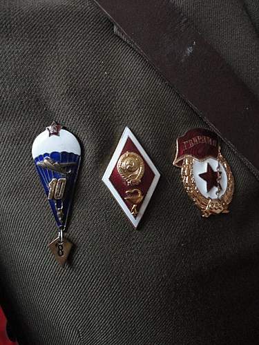 My Collection of Uncommon Cold War Soviet Service Dress uniforms