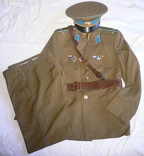 My Collection of Uncommon Cold War Soviet Service Dress uniforms