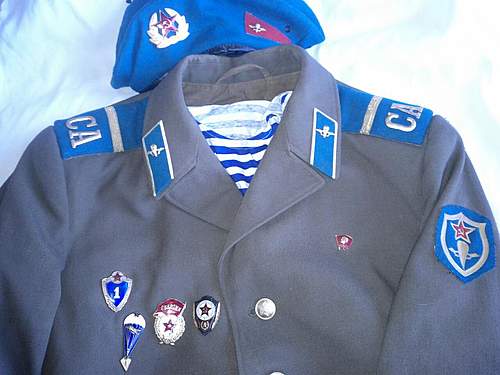 My Collection of Uncommon Cold War Soviet Service Dress uniforms