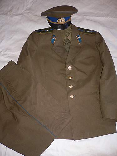 My Collection of Uncommon Cold War Soviet Service Dress uniforms