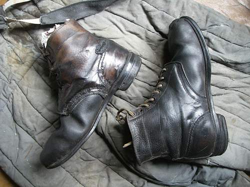 WWII RKKA low boots.