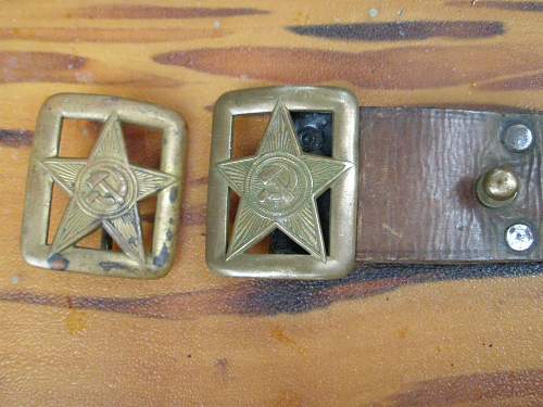 Soviet M35 Belt Buckles ??? Are these Pre-War-WWII