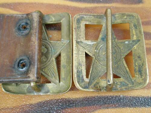 Soviet M35 Belt Buckles ??? Are these Pre-War-WWII