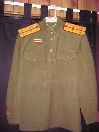 Help with info on russian tank tunic