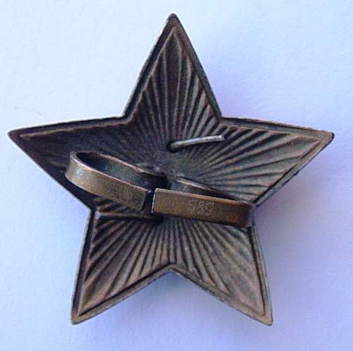 1936 pattern cap star.