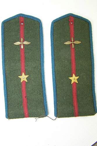 Question About Russian Shoulder Boards Please