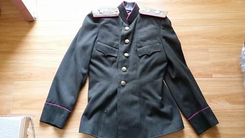 Authentic WWII Russian Engineer Marshal Jacket!?