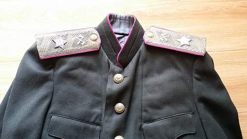 Authentic WWII Russian Engineer Marshal Jacket!?