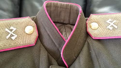 Authentic WWII Russian Engineer Marshal Jacket!?