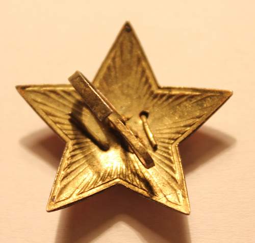 red star cokades - postwar, prewar models
