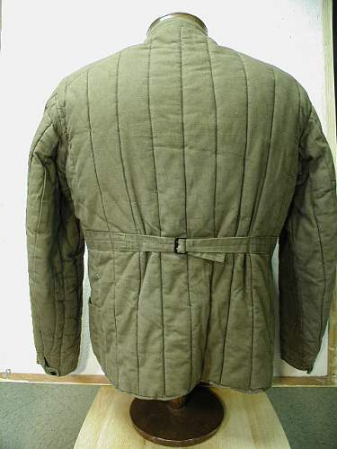 Identifying a telogreika jacket