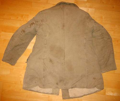 Identifying a telogreika jacket