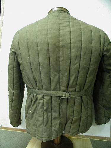 Identifying a telogreika jacket