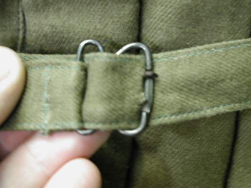 Identifying a telogreika jacket