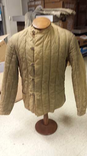 Identifying a telogreika jacket