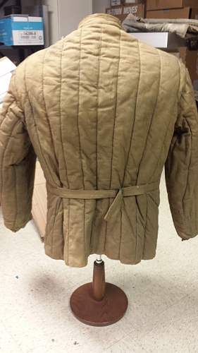 Identifying a telogreika jacket