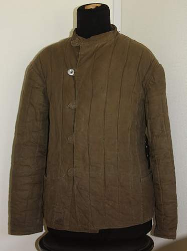 Identifying a telogreika jacket