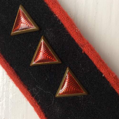 M35 artillery collar tabs Real or fake/semi fake