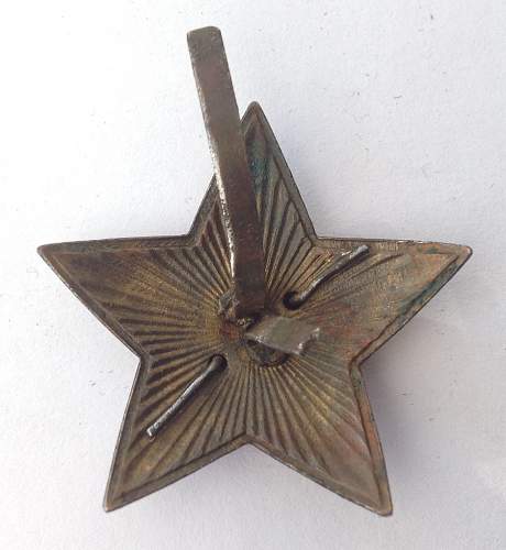 1936 pattern cap star.