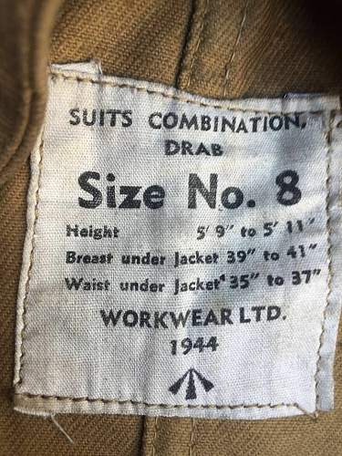 British suit ww2