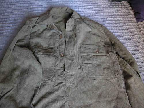 U.S. War Aid British Officers Shirt?