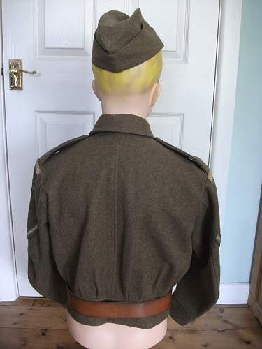 Home Guard '37 Patt' 11th Berkshire (Crowthorne Battalion) BD blouse