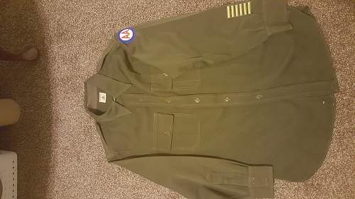 WW2 AA command shirt