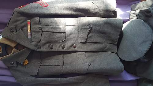 USMC Enlisted Man's Winter Service Alpha Uniform