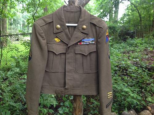 12th Armored Division &quot;Suicide Division &quot; Ike Jacket