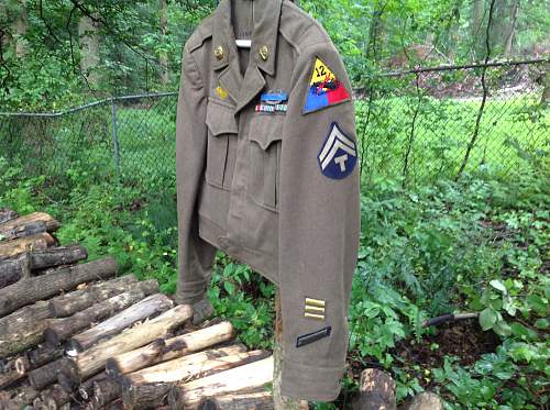 12th Armored Division &quot;Suicide Division &quot; Ike Jacket