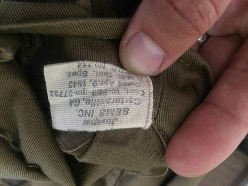 US M42 Paratrooper jump jacket original??