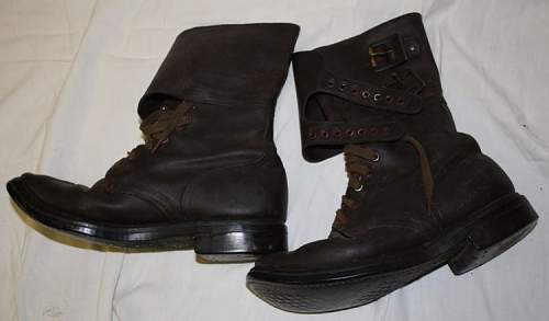 Original WW2 US double buckle boots?